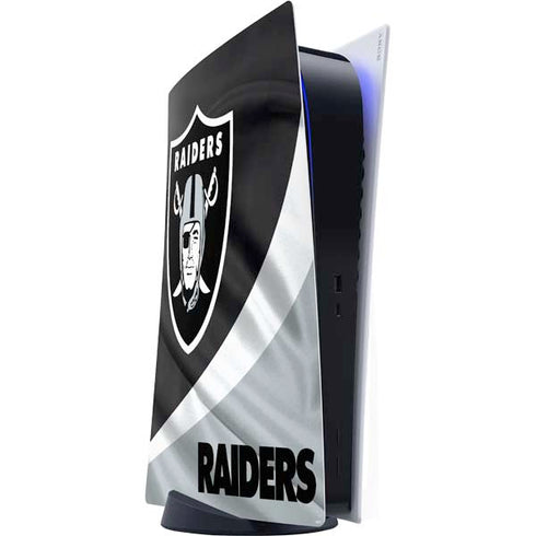 NFL Las Vegas Raiders PS5 Digital Edition Console Skin