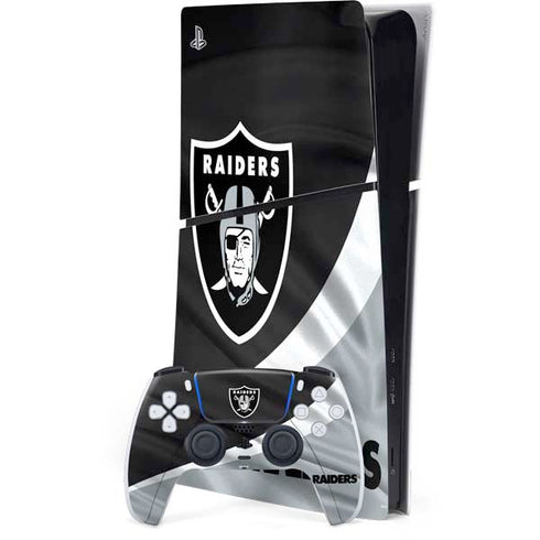 NFL Las Vegas Raiders PS5 Slim Digital Edition Console Skin