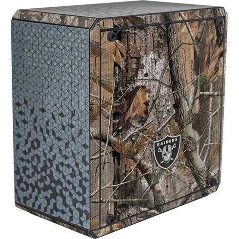 NFL Las Vegas Raiders Realtree AP Camo Cooler Master MasterBox Q300L Mini Tower Skin