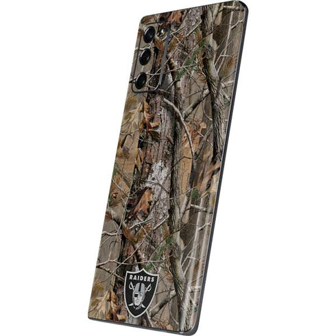 NFL Las Vegas Raiders Realtree AP Camo Galaxy Note20 5G Skin