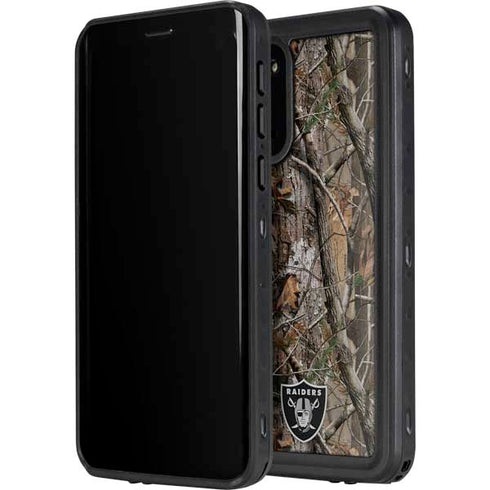 NFL Las Vegas Raiders Realtree AP Camo Galaxy S20 Plus Waterproof Case