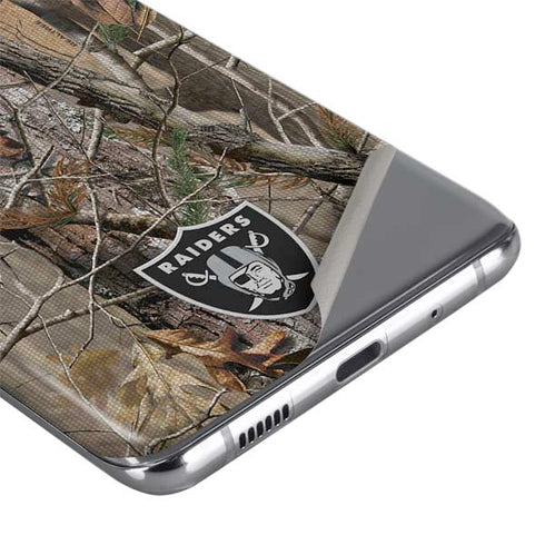 NFL Las Vegas Raiders Realtree AP Camo Galaxy S20 Skin