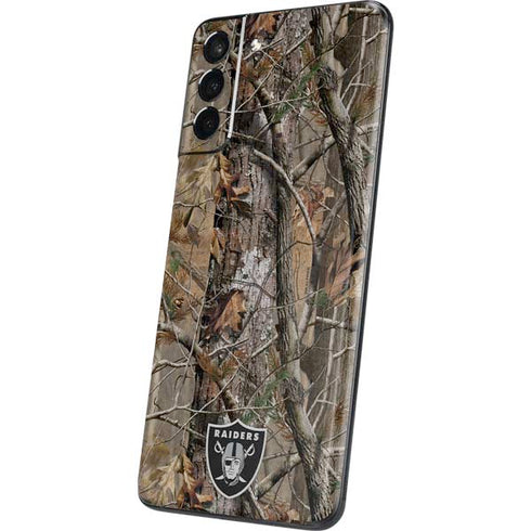 NFL Las Vegas Raiders Realtree AP Camo Galaxy S21 5G Skin
