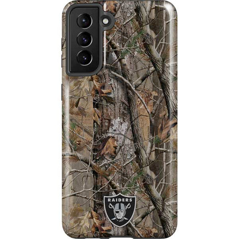 NFL Las Vegas Raiders Realtree AP Camo Galaxy S21 Plus 5G Pro Case