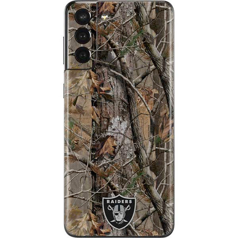 NFL Las Vegas Raiders Realtree AP Camo Galaxy S21 Plus 5G Skin