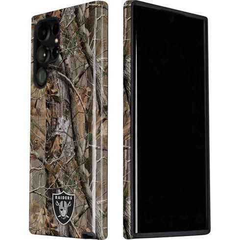 NFL Las Vegas Raiders Realtree AP Camo Galaxy S22 Ultra Pro Case