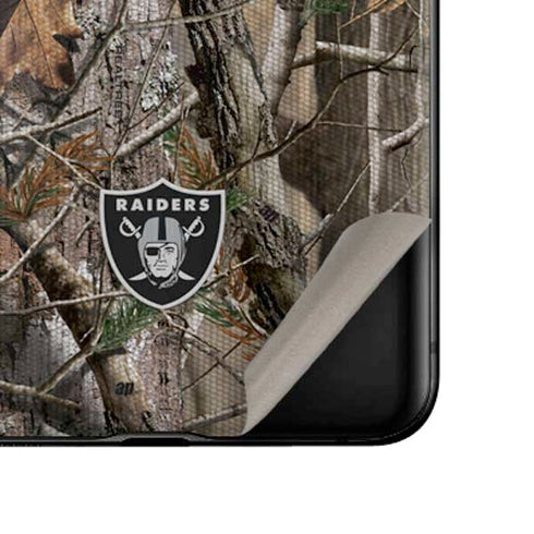 NFL Las Vegas Raiders Realtree AP Camo Galaxy Z Flip Skin