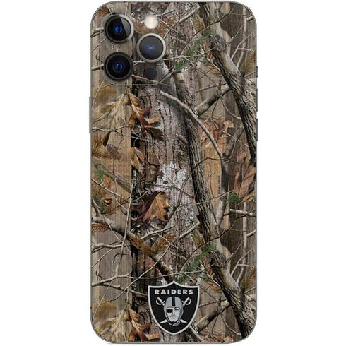 NFL Las Vegas Raiders Realtree AP Camo iPhone 12 Pro Max Skin