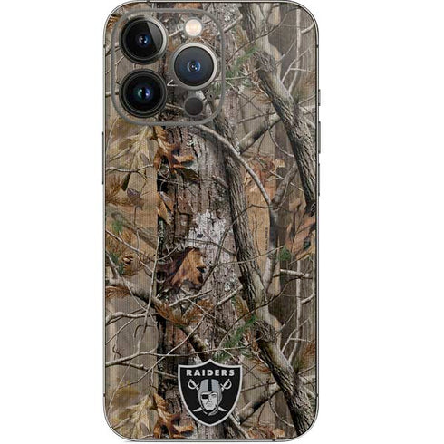 NFL Las Vegas Raiders Realtree AP Camo iPhone 15 Pro Skin