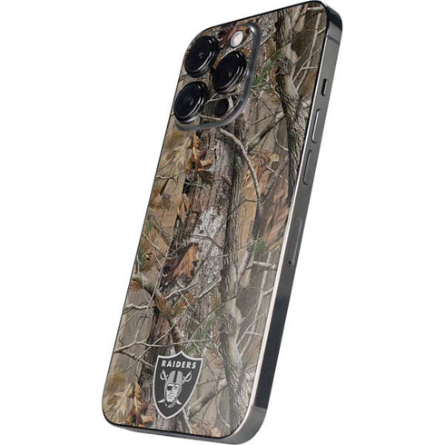 NFL Las Vegas Raiders Realtree AP Camo iPhone 15 Pro Skin