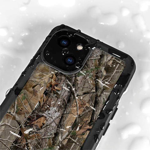 NFL Las Vegas Raiders Realtree AP Camo iPhone 15 Plus Waterproof Case