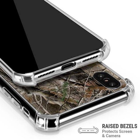 NFL Las Vegas Raiders Realtree AP Camo iPhone XS Max Clear Case