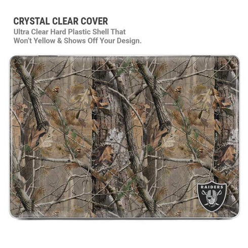 NFL Las Vegas Raiders Realtree AP Camo MacBook Air 15in (2023-2025) Case plus Skin