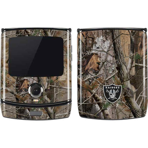 NFL Las Vegas Raiders Realtree AP Camo Motorola RAZR Skin