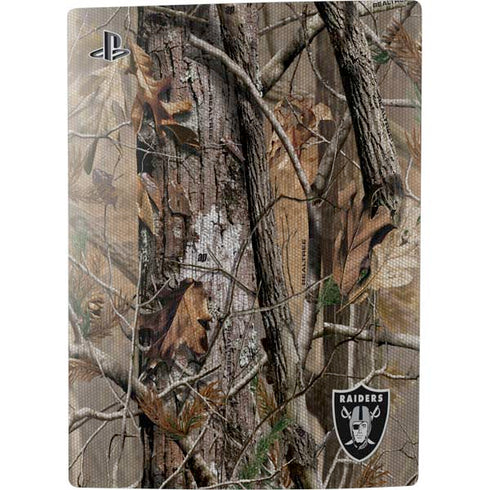 NFL Las Vegas Raiders Realtree AP Camo PS5 Console Skin
