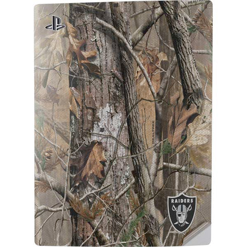NFL Las Vegas Raiders Realtree AP Camo PS5 Digital Edition Console Skin