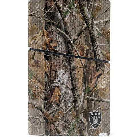 NFL Las Vegas Raiders Realtree AP Camo PS5 Slim Digital Edition Bundle Skin