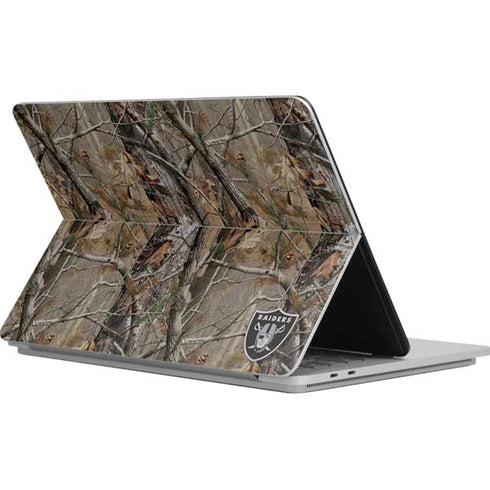 NFL Las Vegas Raiders Realtree AP Camo Surface Laptop Studio Skin