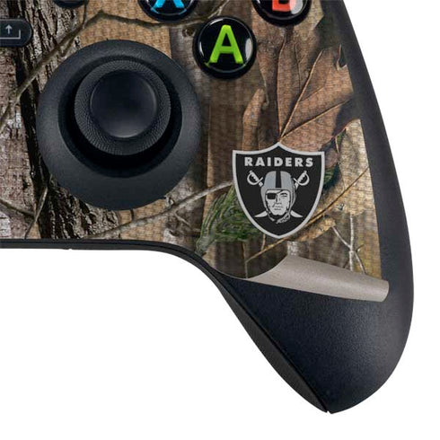 NFL Las Vegas Raiders Realtree AP Camo Xbox Series X Bundle Skin