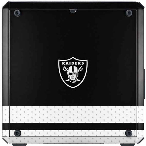 NFL Las Vegas Raiders Shutout Cooler Master MasterBox Q300L Mini Tower Skin