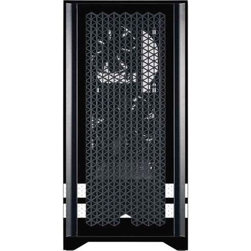 NFL Las Vegas Raiders Shutout Corsair 4000D Tempered Glass Mid-Tower ATX Case Skin