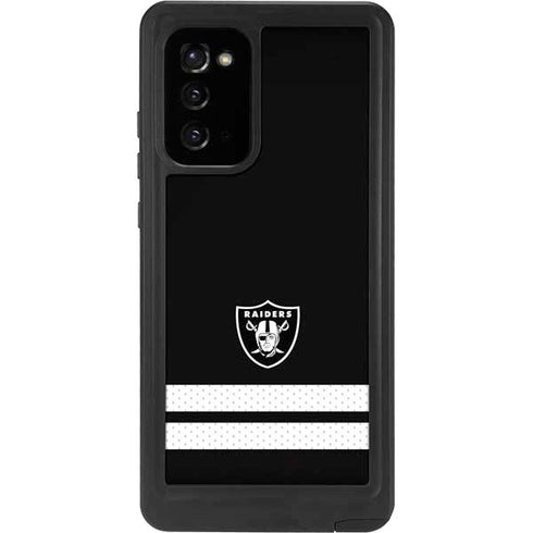 NFL Las Vegas Raiders Shutout Galaxy Note20 5G Waterproof Case