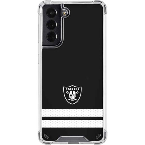 NFL Las Vegas Raiders Shutout Galaxy S21 5G Clear Case