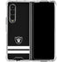 NFL Las Vegas Raiders Shutout Galaxy Z Fold4 5G Clear Case