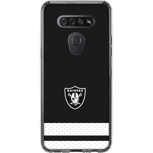 NFL Las Vegas Raiders Shutout LG K51/Q51 Clear Case