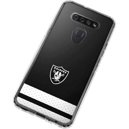 NFL Las Vegas Raiders Shutout LG K51/Q51 Clear Case