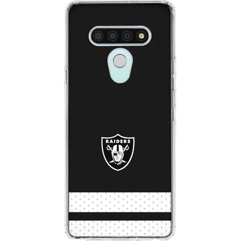 NFL Las Vegas Raiders Shutout LG Stylo 6 Clear Case