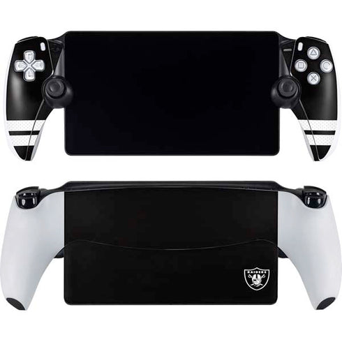 NFL Las Vegas Raiders Shutout PlayStation Portal Remote Player Skin