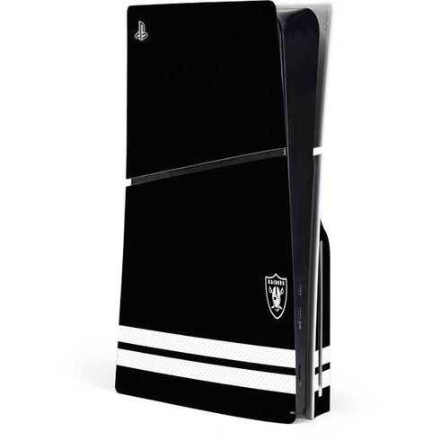 NFL Las Vegas Raiders Shutout PS5 Slim Disk Console Skin