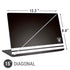 NFL Las Vegas Raiders Shutout Universal Laptop 15in (12.2 x 8.8in) Skin