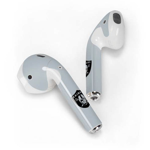 NFL Las Vegas Raiders Silver Performance Series Apple AirPods 2 Skin