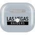 NFL Las Vegas Raiders Silver Performance Series Apple AirPods (3rd Gen 2021) Skin