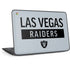 NFL Las Vegas Raiders Silver Performance Series HP Chromebook Skin