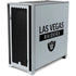 NFL Las Vegas Raiders Silver Performance Series Corsair 4000D Tempered Glass Mid-Tower ATX Case Skin