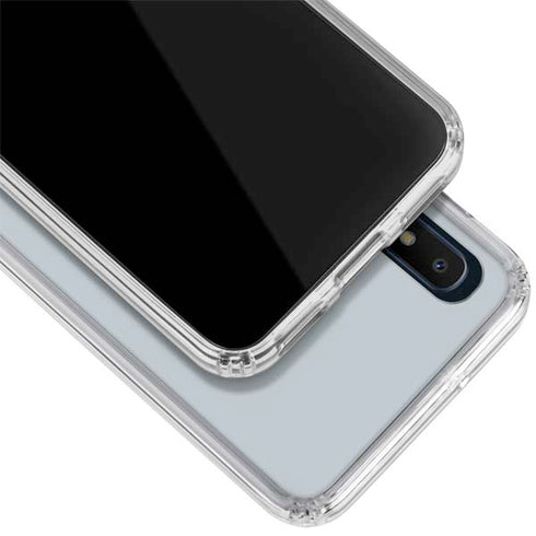 NFL Las Vegas Raiders Silver Performance Series Galaxy A10e Clear Case