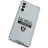 NFL Las Vegas Raiders Silver Performance Series Galaxy A13 5G Clear Case