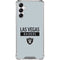 NFL Las Vegas Raiders Silver Performance Series Galaxy A14 5G Clear Case