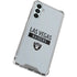NFL Las Vegas Raiders Silver Performance Series Galaxy A14 5G Clear Case