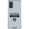 NFL Las Vegas Raiders Silver Performance Series Galaxy A32 5G Clear Case