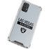 NFL Las Vegas Raiders Silver Performance Series Galaxy A32 5G Clear Case