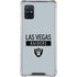 NFL Las Vegas Raiders Silver Performance Series Galaxy A51 5G Clear Case