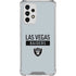 NFL Las Vegas Raiders Silver Performance Series Galaxy A53 5G Clear Case