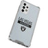 NFL Las Vegas Raiders Silver Performance Series Galaxy A53 5G Clear Case