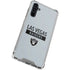 NFL Las Vegas Raiders Silver Performance Series Galaxy A54 5G Clear Case