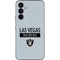 NFL Las Vegas Raiders Silver Performance Series Galaxy A54 5G Skin