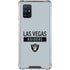 NFL Las Vegas Raiders Silver Performance Series Galaxy A71 5G Clear Case
